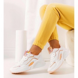 D/GMR Sneakers Ingram bianche olografiche bianco 2
