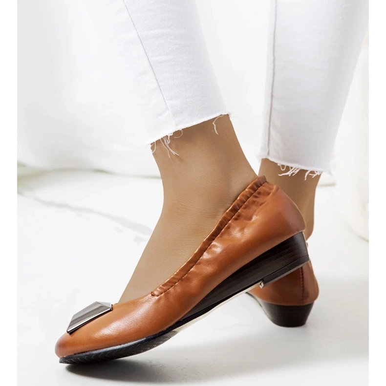 D/GMR Ballerine Sofia marroni marrone 2