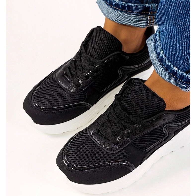 D/GMR Sneakers da donna Basemat nere nero 2