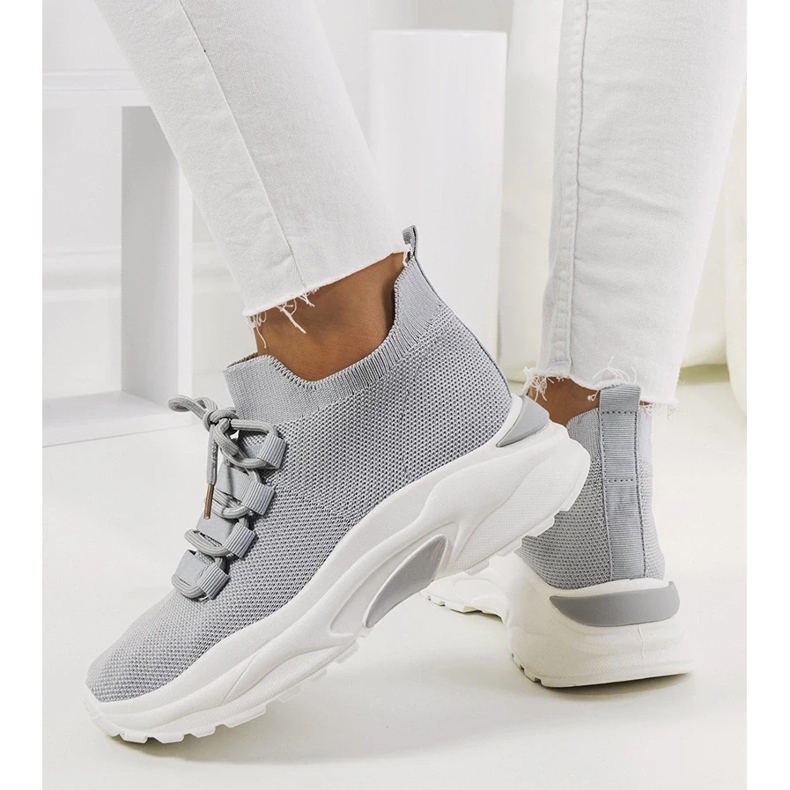 D/GMR Sneakers Barraza da donna grigie grigio 2
