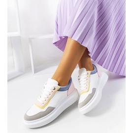 D/GMR Sneakers bianche da donna Selma Blue bianco 1