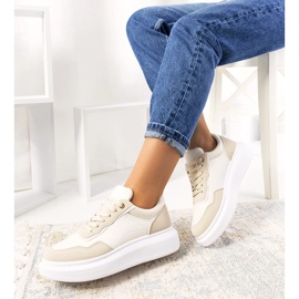 D/GMR Sneakers da donna Selma beige 2