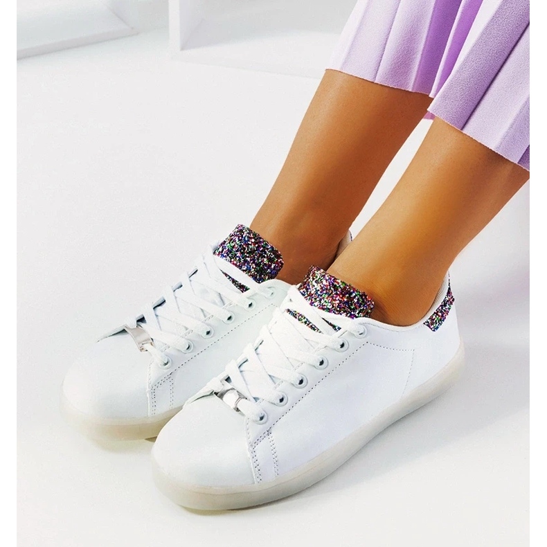 D/GMR Sneakers bianche con led Alfaro bianca 1
