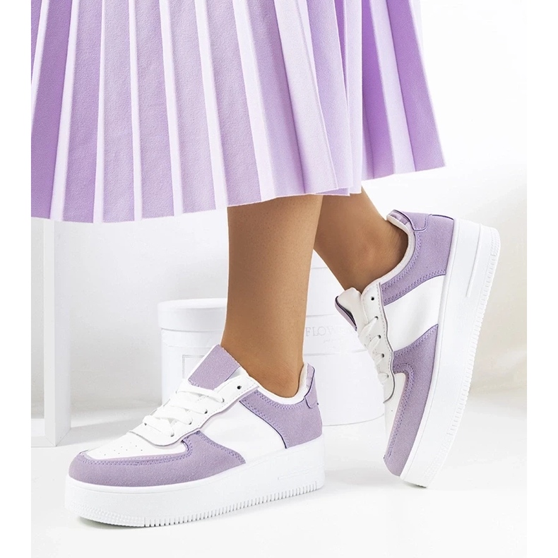 D/GMR Sneakers Isotta da donna viola 1