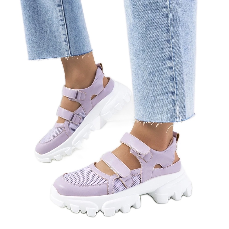D/GMR Sneaker viola sui massicci unici djurs 1