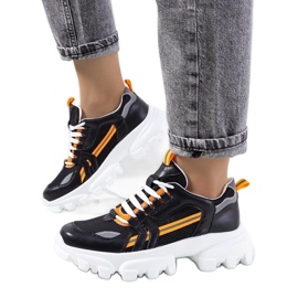 D/GMR Sneakers Bernier da donna nere nero 2