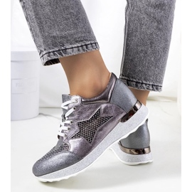 D/GMR Sneakers grigie metallizzate di Torres grigio 2