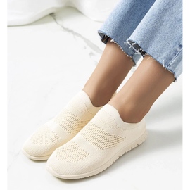 D/GMR Sneakers sportive beige Santen 1