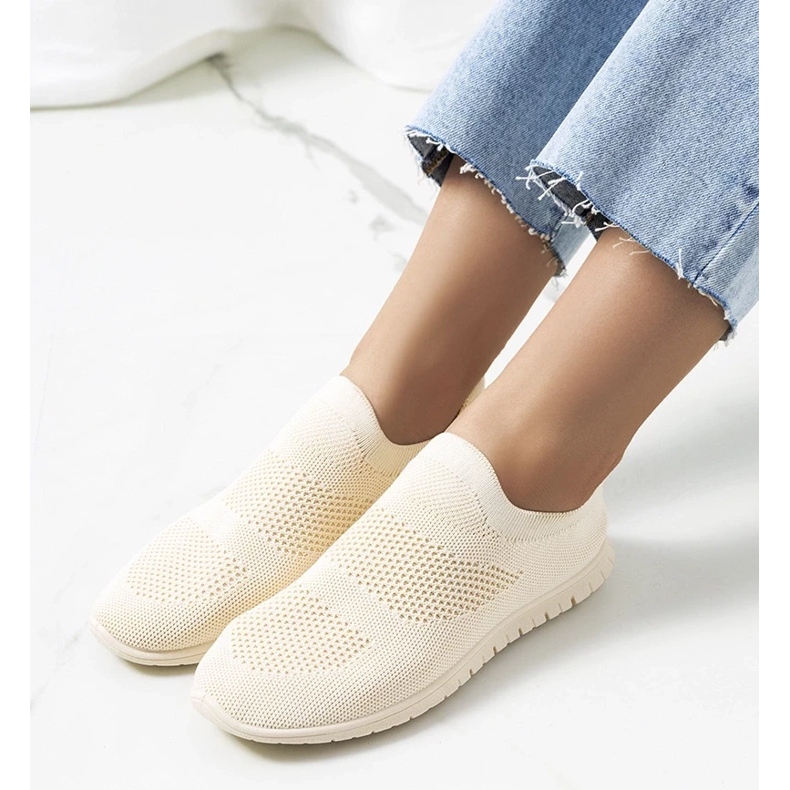 D/GMR Sneakers sportive beige Santen 1