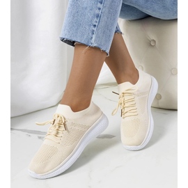 Sneakers sportive beige di Michael 1
