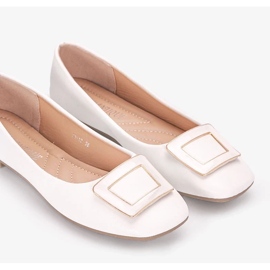 D/GMR Ballerine bianche di Purvis bianco 1