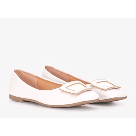 D/GMR Ballerine bianche di Purvis bianco 2