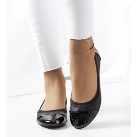 D/GMR Ballerine Lapko da donna nere nero 1