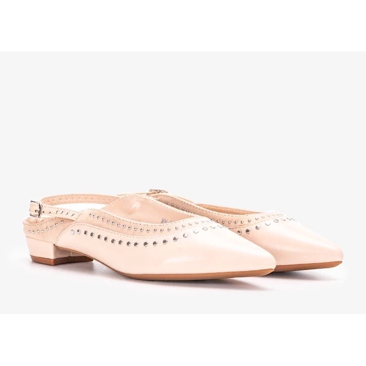 D/GMR Ballerine da donna Louin beige 1