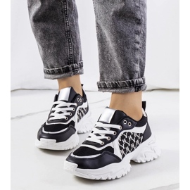 D/GMR Sneakers Florival da donna bianche e nere bianco 1