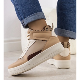 D/GMR Sneakers alla caviglia Adite beige 1
