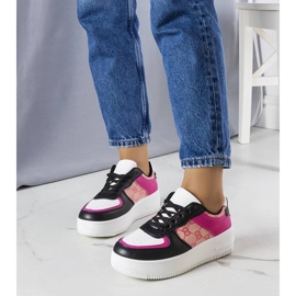 D/GMR Sneakers rosa e nere da donna di Luzia nero 1