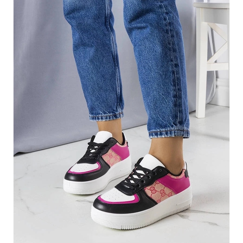 D/GMR Sneakers rosa e nere da donna di Luzia nero 1