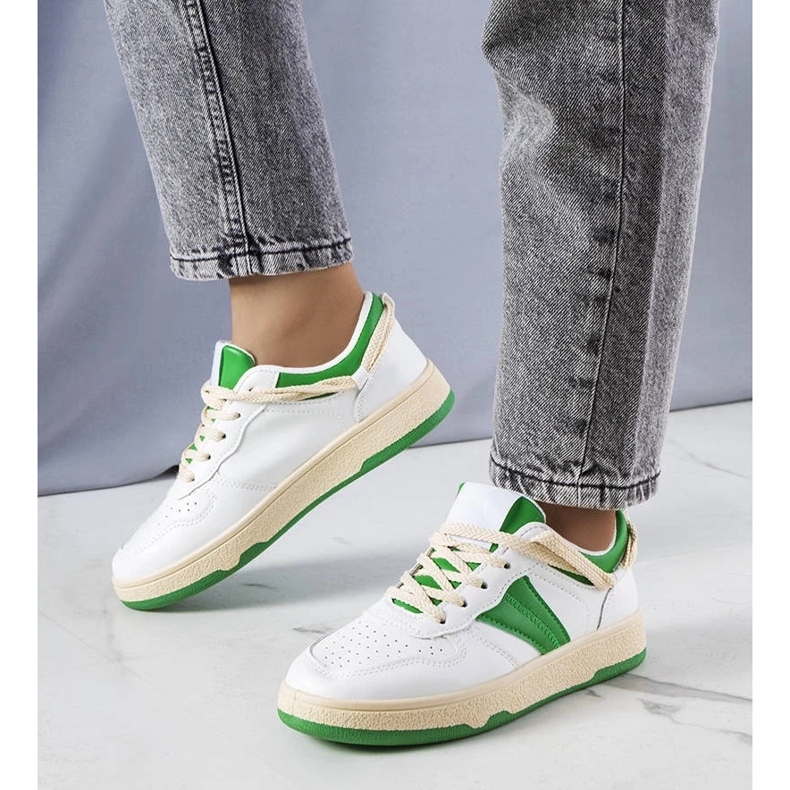 D/GMR Sneakers da donna Marcella verde bianco 1