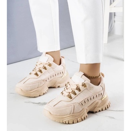 D/GMR Sneaker beige Mindy 1