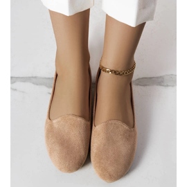 D/GMR Ballerine Marion in ecopelle beige 2