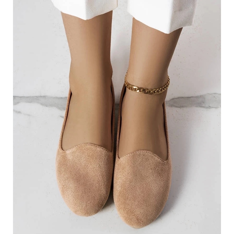 D/GMR Ballerine Marion in ecopelle beige 2