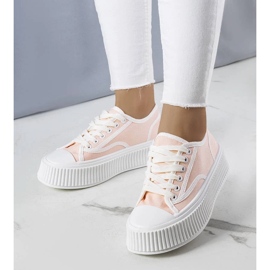 D/GMR Sneakers con plateau rosa chiaro di Delores 2