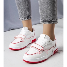 D/GMR Sneakers Ollie da donna di colore rosso 1
