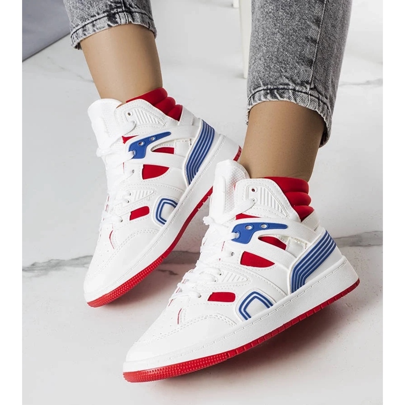 D/GMR Sneakers alte Marjorie bianche 2