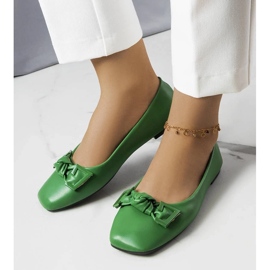 D/GMR Ballerine verdi con fiocco di Tabitha verde 1
