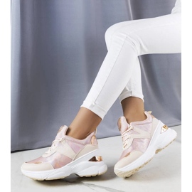D/GMR Sneakers rosa con inserti metallici di Ruais 2