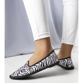 D/GMR Ballerine con stampa animalier di Ermengardi nero 1