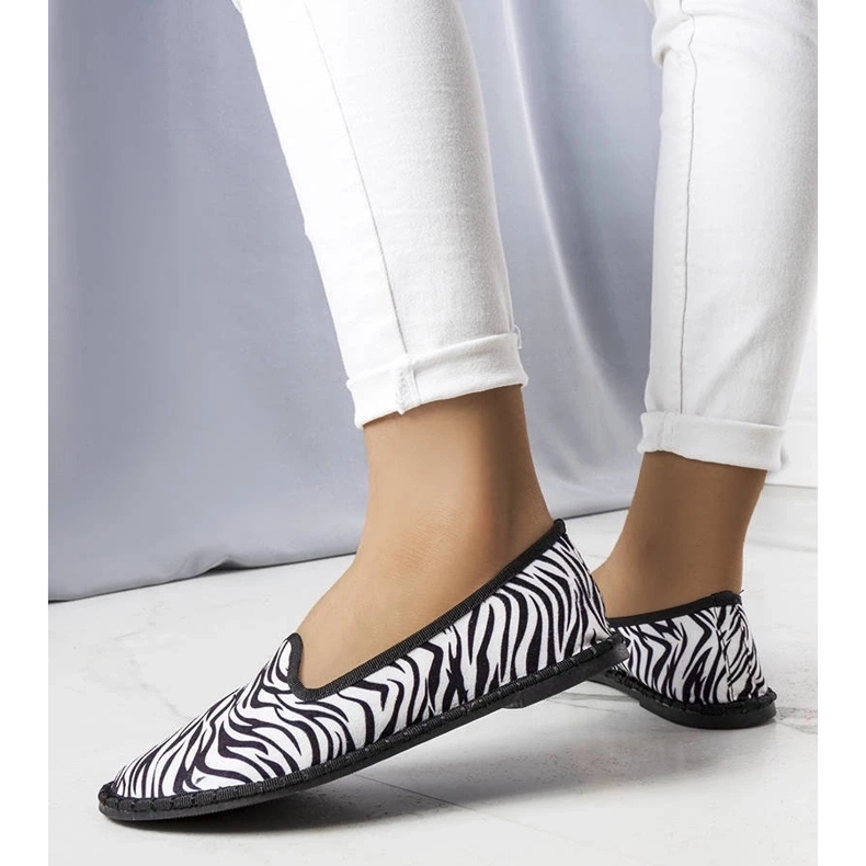D/GMR Ballerine con stampa animalier di Ermengardi nero 1
