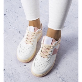 D/GMR Sneakers bianche e rosa da donna di Marcella bianca 2