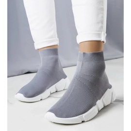 D/GMR Sneakers alte grigie di William grigio 1