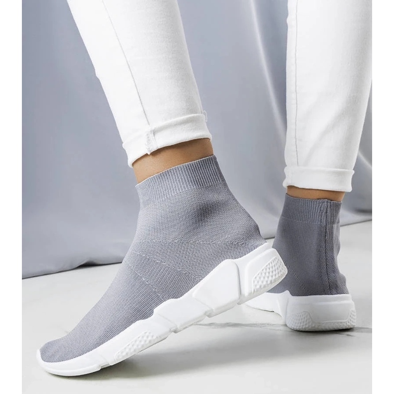D/GMR Sneakers alte grigie di William grigio 2