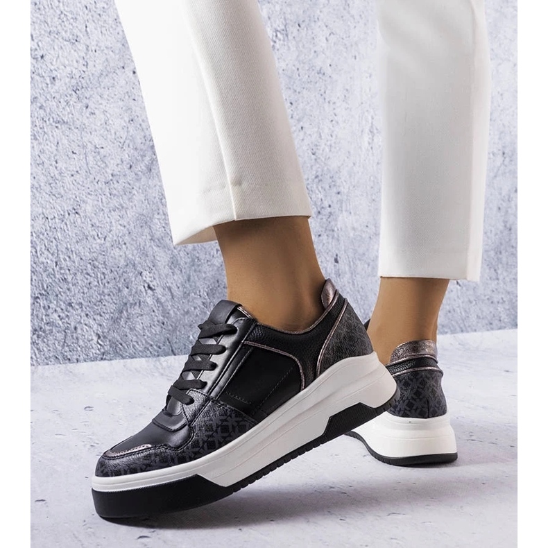 D/GMR Sneakers nere decorate con il monogramma Grandbois nero 1