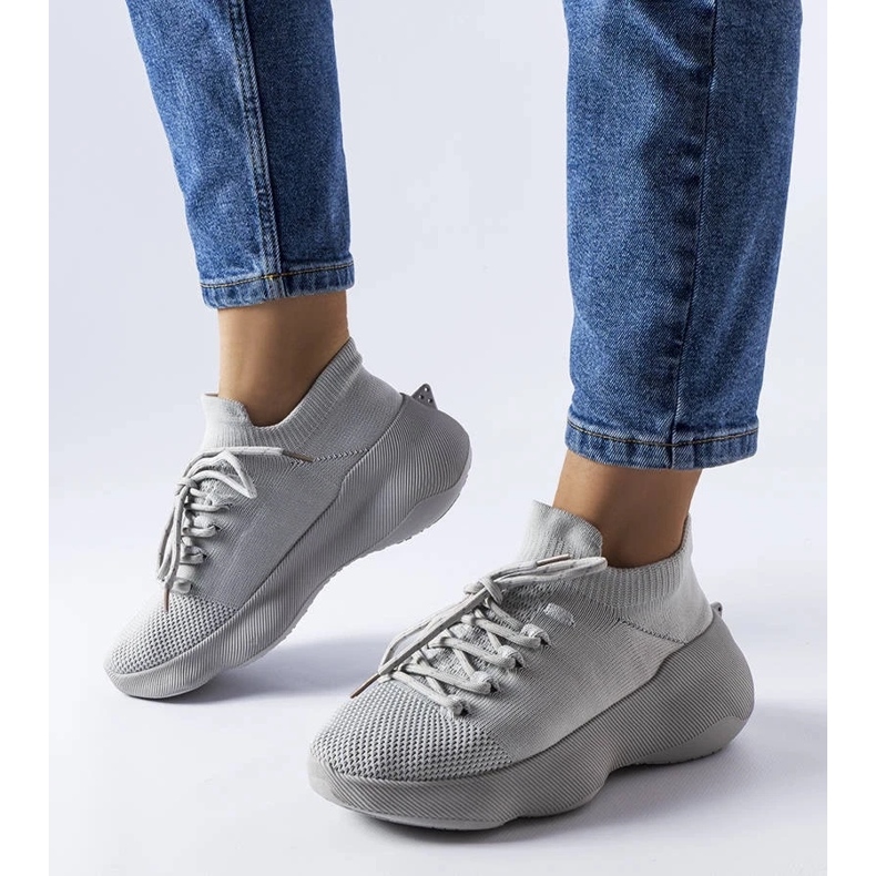 D/GMR Sneakers in tessuto grigio di Lavallée 1