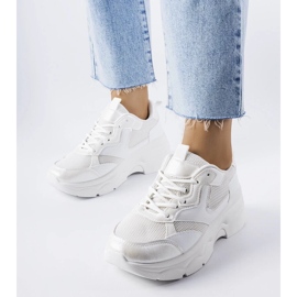 D/GMR Sneakers bianche da donna di Séguin bianca 1