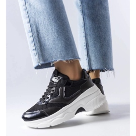 D/GMR Sneakers nere da donna di Séguin nero 2