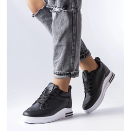 D/GMR Sneakers Bonevil nere glitterate nero 1