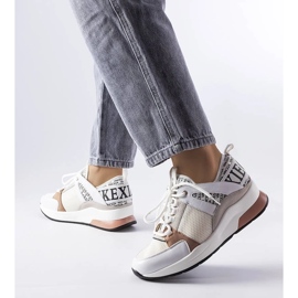 D/GMR Sneakers bianche e rosa di Vincez bianco 2