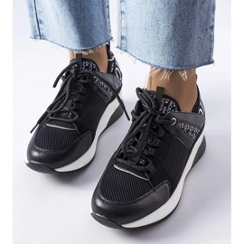 D/GMR Sneaker in bianco e nero Vinceza 2