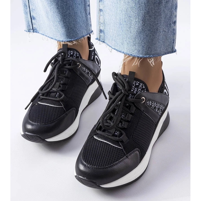 D/GMR Sneaker in bianco e nero Vinceza 2
