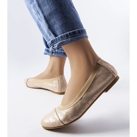 D/GMR Ballerine beige metallizzate di Crummit 2