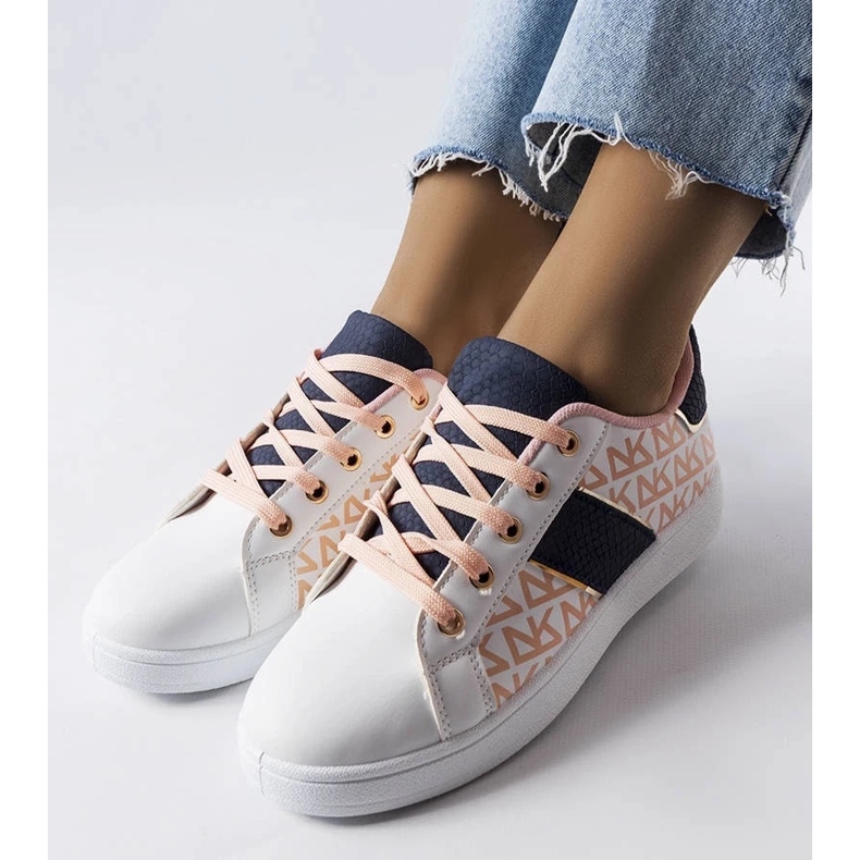 D/GMR Sneakers bianche con inserti colorati di Kessla 2