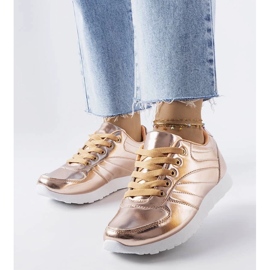 D/GMR Scarpe da ginnastica dorate Quessy 1