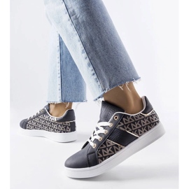 D/GMR Sneakers blu navy decorate con il monogramma Bolduc 2