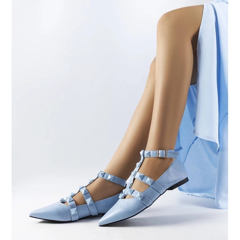 D/GMR Ballerine blu con una spettacolare chiusura Blur 2