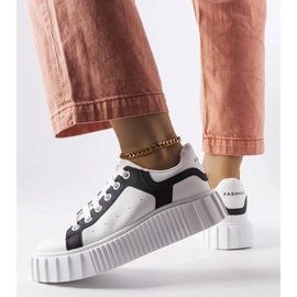 D/GMR Sneakers bianche sulla piattaforma Gosselin 2